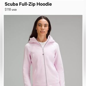 LULU SCUBA FULL ZIP HOODIE